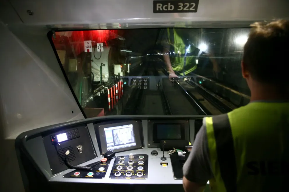 Renovación en el subte.