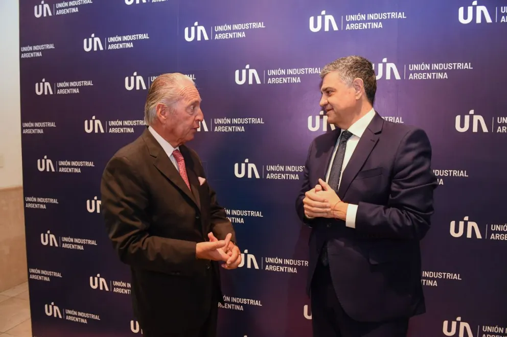 Macri se reunió con autoridades de la UIA.