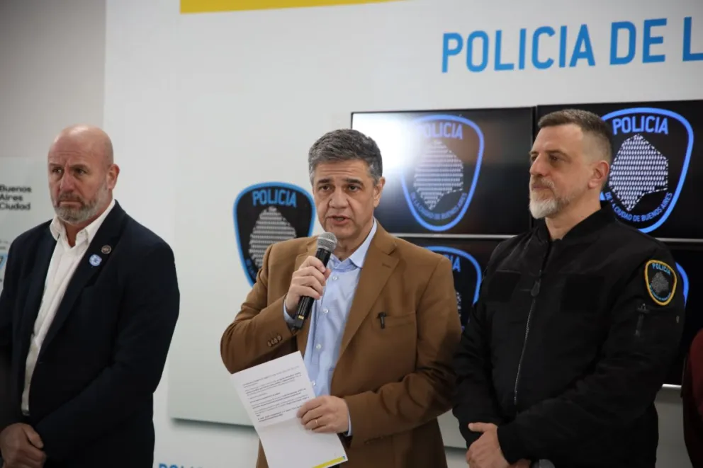Jorge Macri y el foco en la Justicia y la Seguridad.