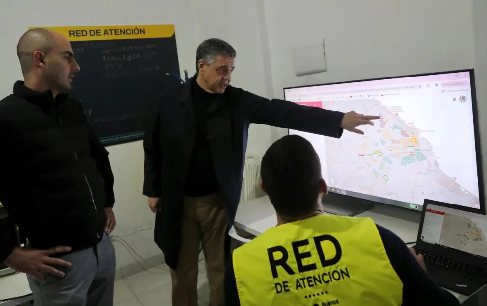 Asistencia a gente en situación de calle.