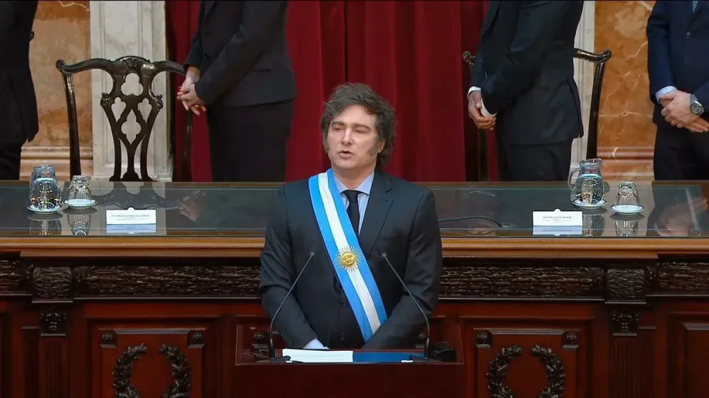 Milei presentó el Presupuesto 2025.