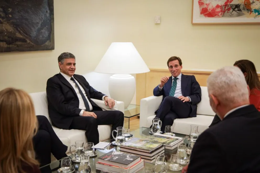 Macri sigue de gira en Europa.