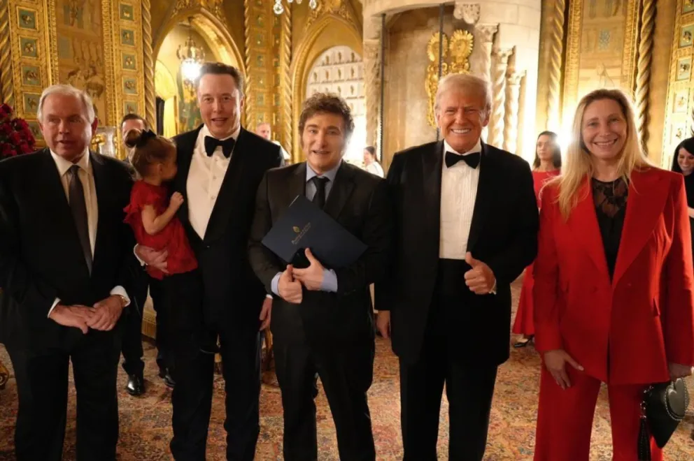 Milei se reunió con Trump.